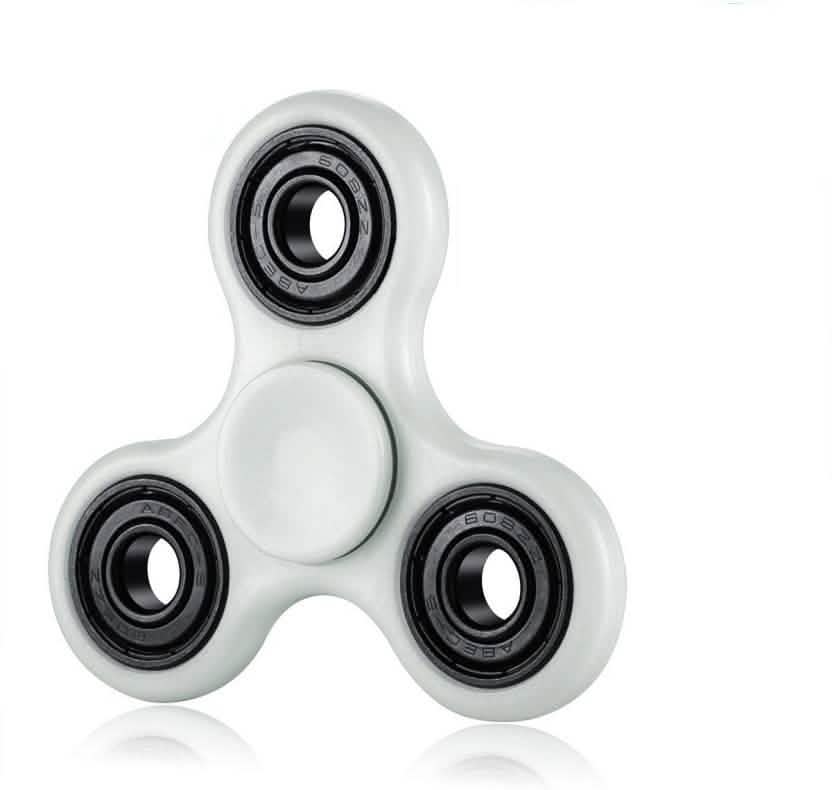 Fidget Spinner Stress and Anxiety Reliever Toy - Glows in the Dark