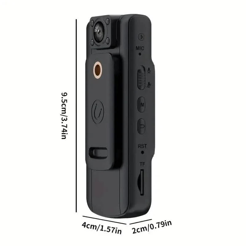 Full 1080P Police Body Camera With Clip