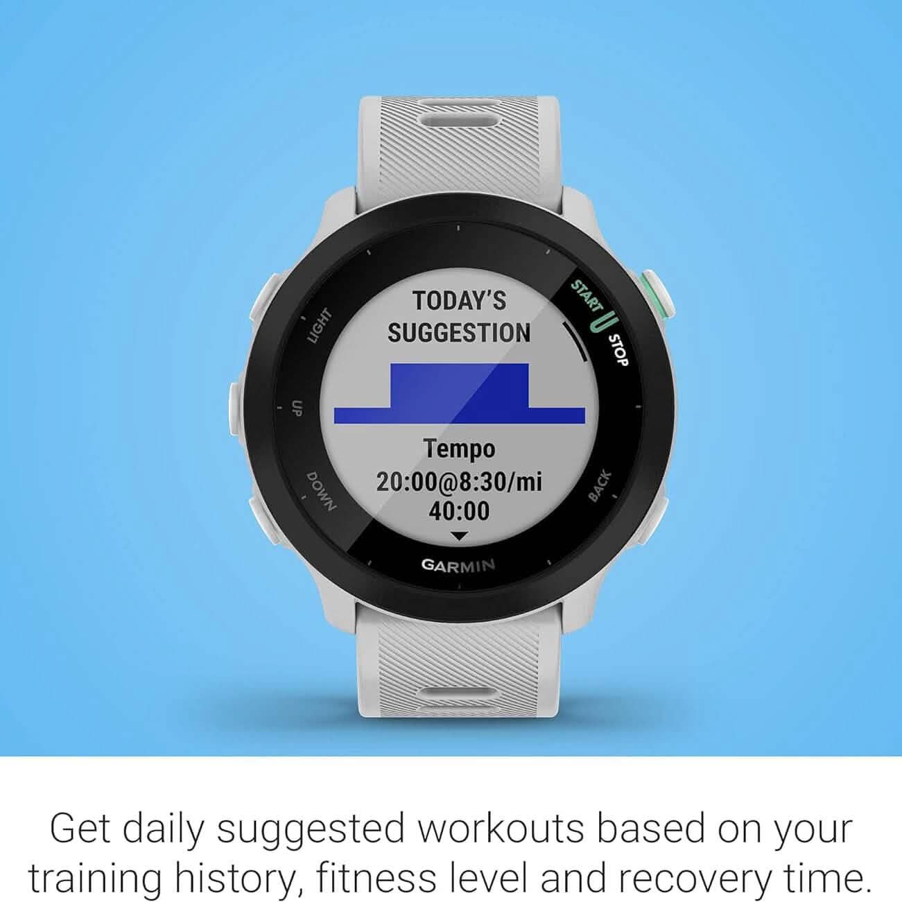 Garmin Forerunner 55 GPS Running Watch (Refurbished)