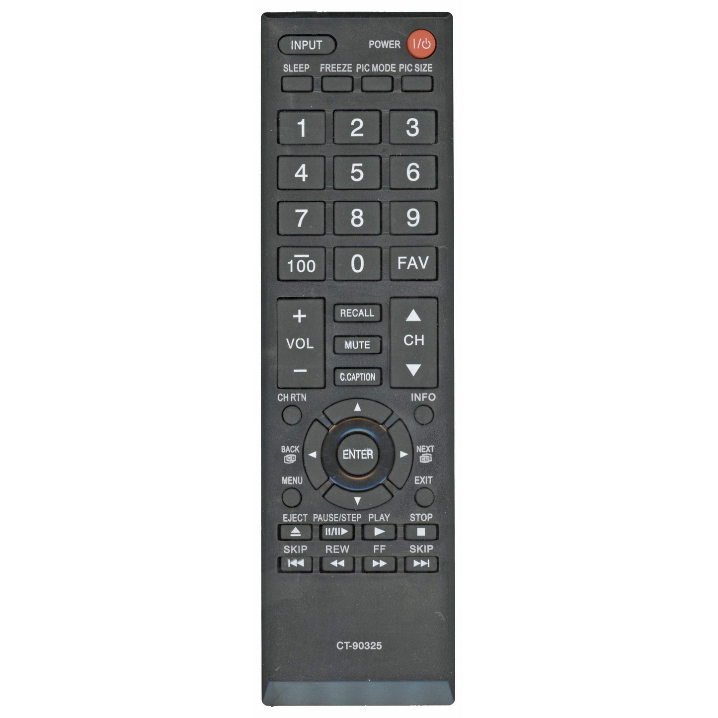 Anderic Generic CT90325 For Toshiba TV Remote Control