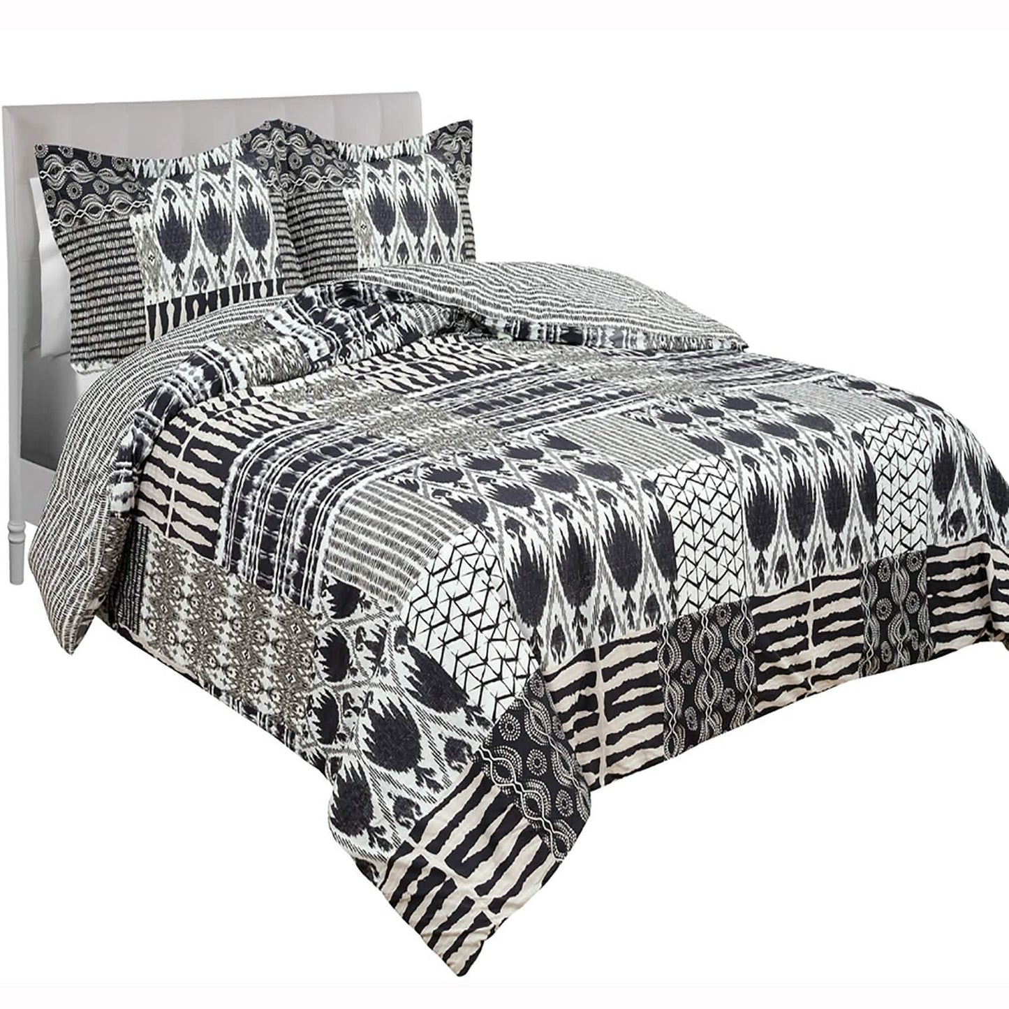 3-Piece: Global Ultra-Soft Capetown Comforter Set