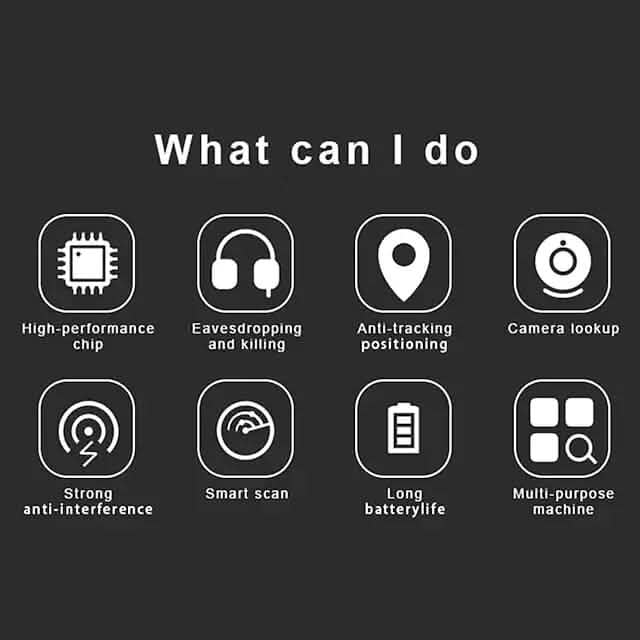 Hidden Camera Detectors