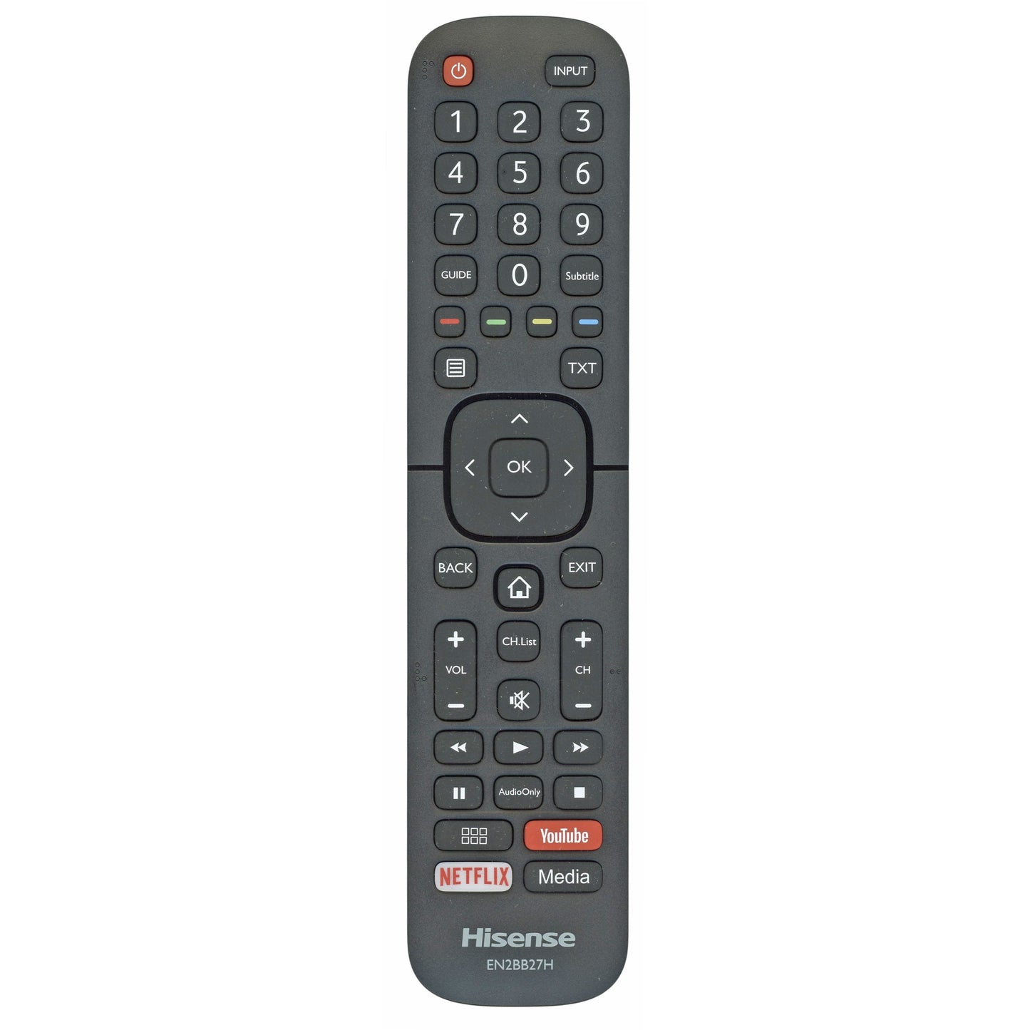 Hisense EN2BB27H TV Remote Control
