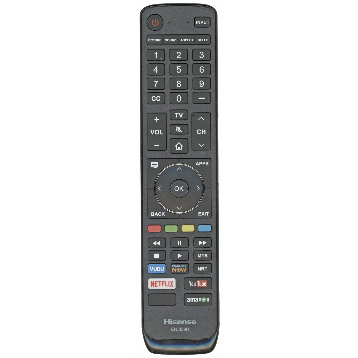 Hisense EN3i39H EN3139H TV Remote Control