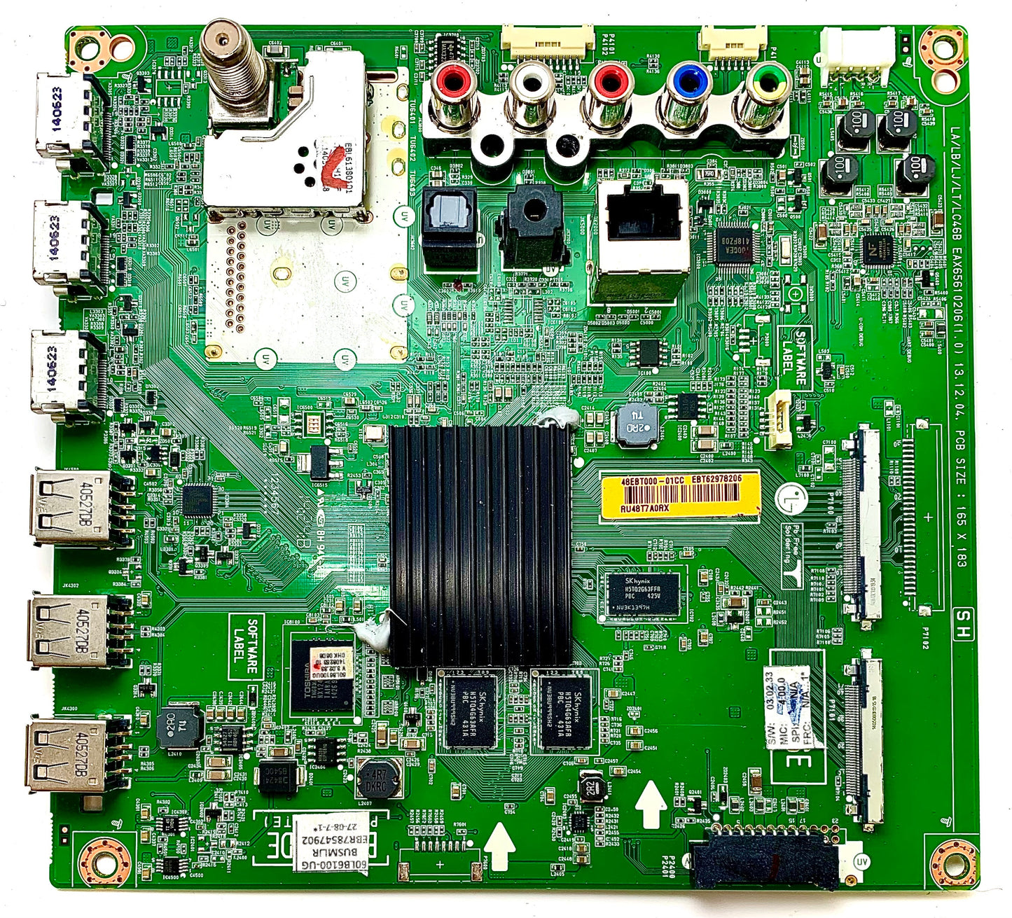 LG EBT62978206 / EBT62978207 Main Board for 60LB6100-UG.BUSMLJR