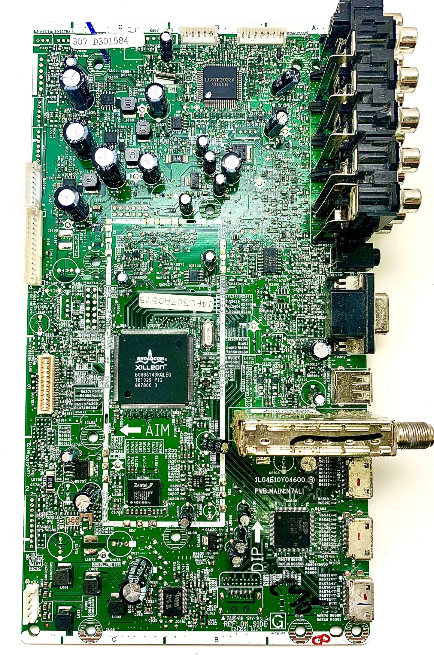 Sanyo J4FL (1LG4B10Y04600_B) Main Board for P50710-00