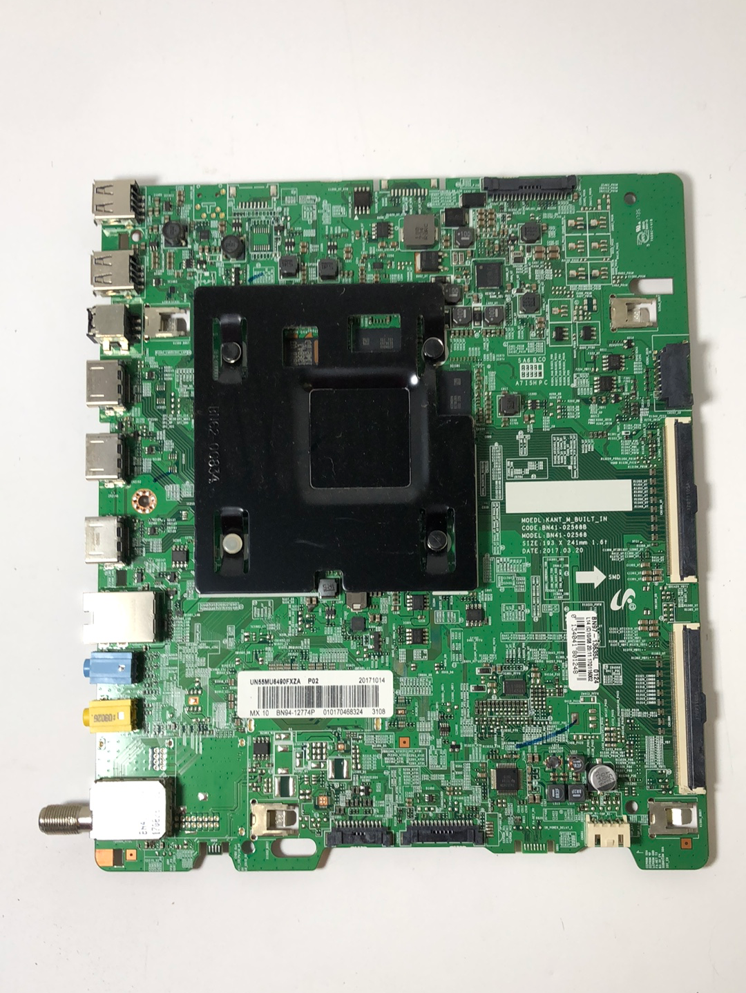 Samsung BN94-12774P Main Board for UN55MU6490FXZA (Version CC04)