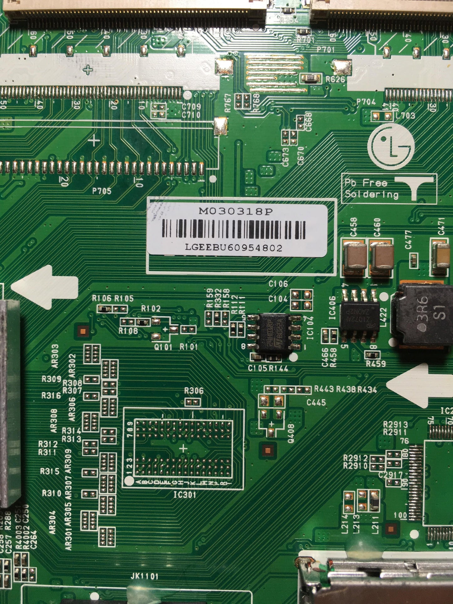LG EBU60954802 (EAX61352203(1)) Main Board for 37LD450-UA