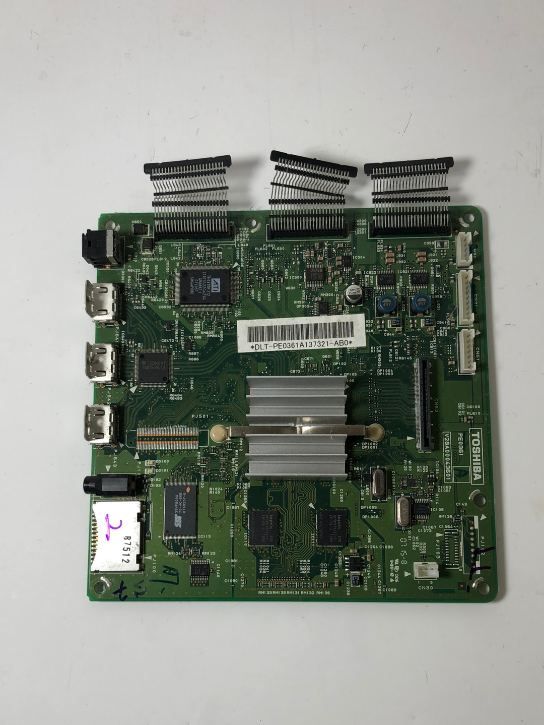 Toshiba 75007224 (PE0361A, V28A00043601, DS-7408) Seine Board