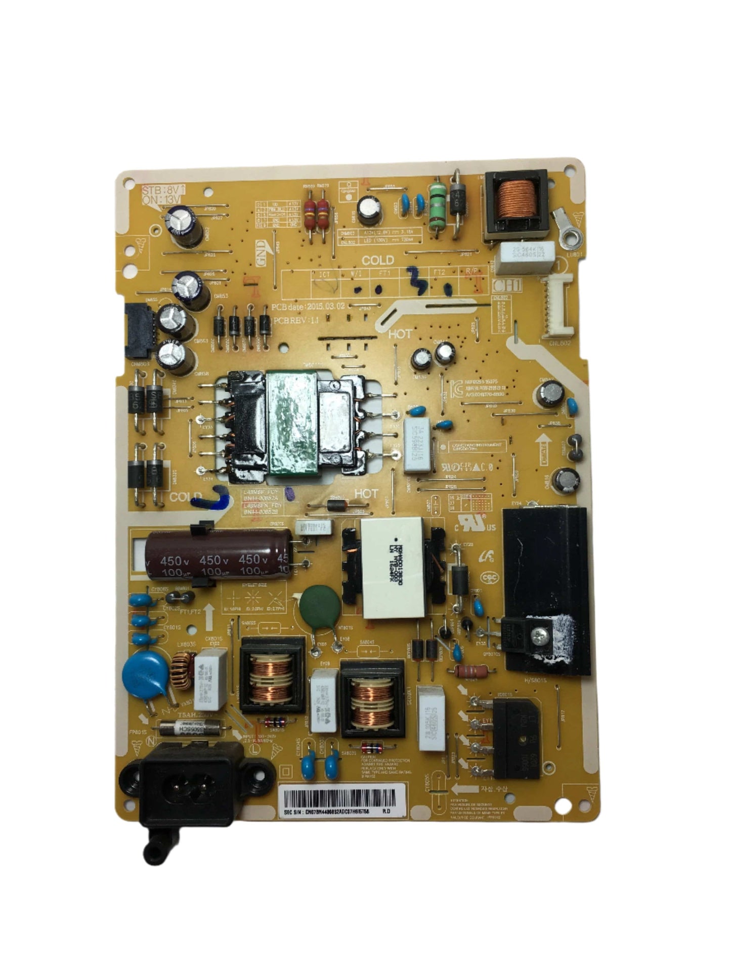 Samsung BN44-00852A Power Supply Board