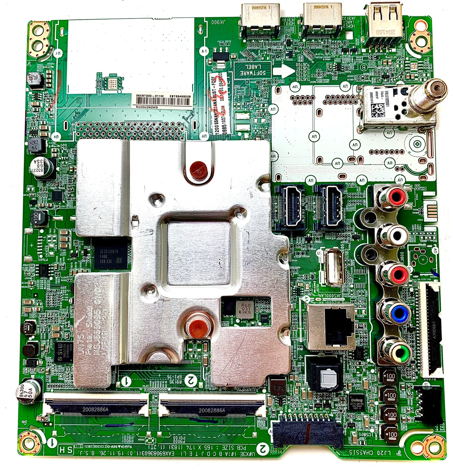 LG EBT66493005 Main Board for 55NAN081ANA