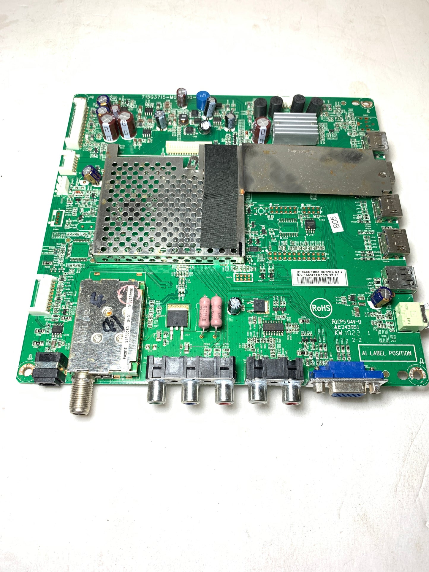 Vizio CBPFTXACB5K008 (TXACB5K00808) Main Board for E421VA