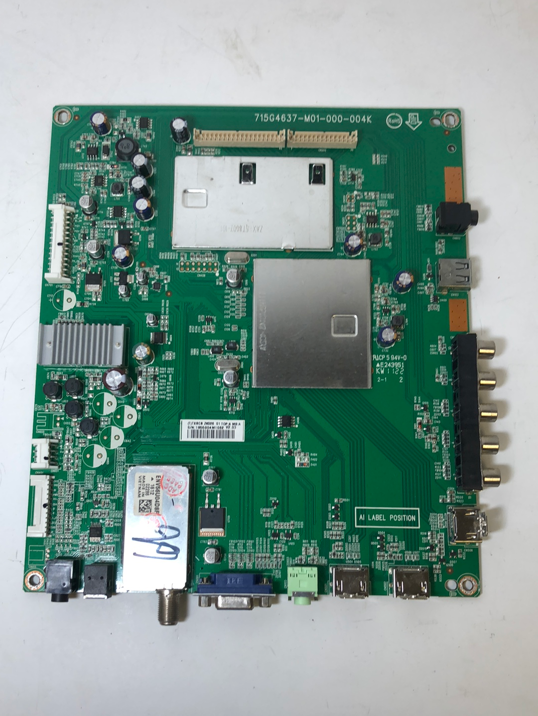 Insignia 756TXBCBZK02601 Main Board for NS-46L780A12