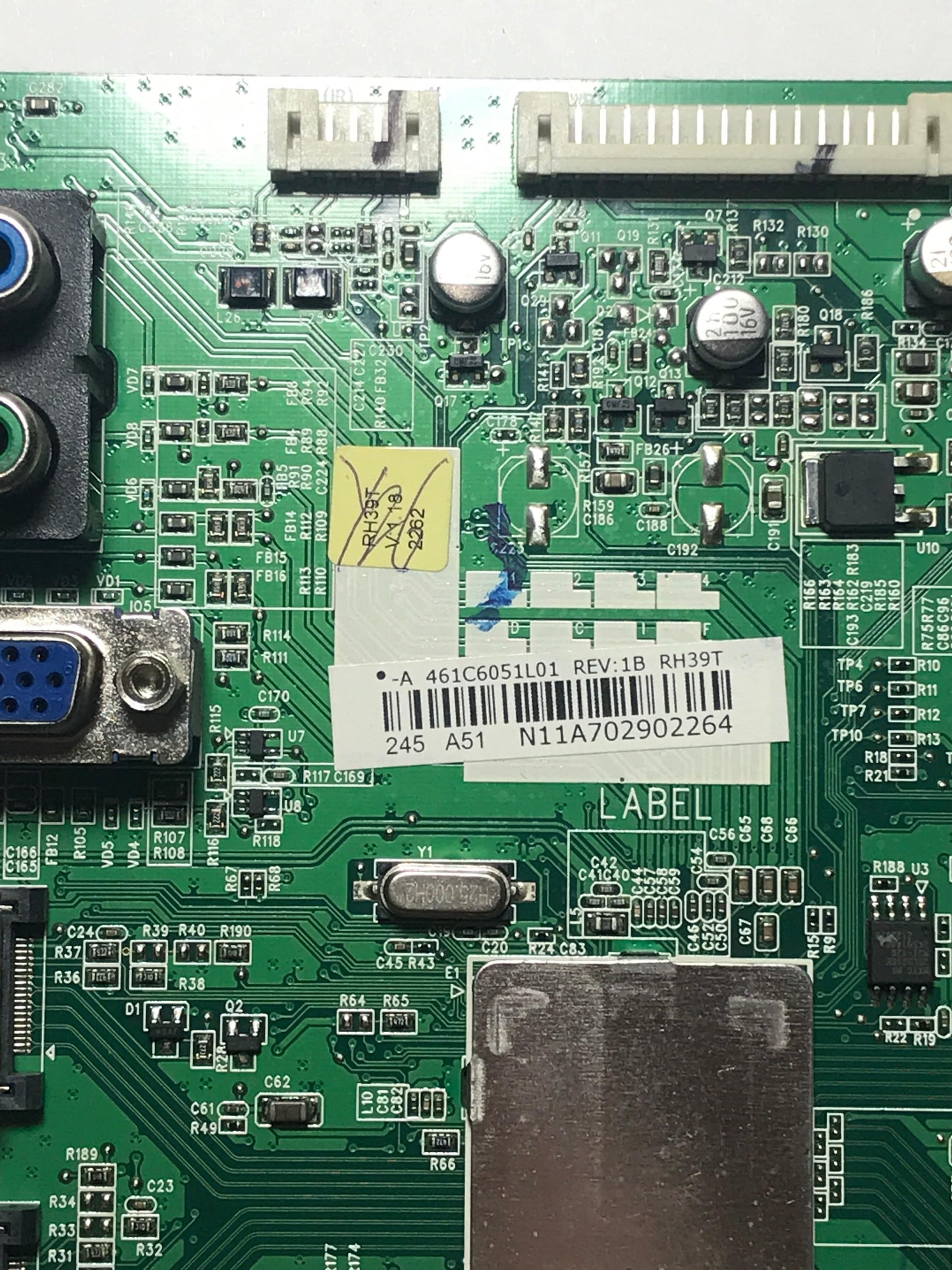 Toshiba 75032512 431C6051L01 Main Board for 39L22U