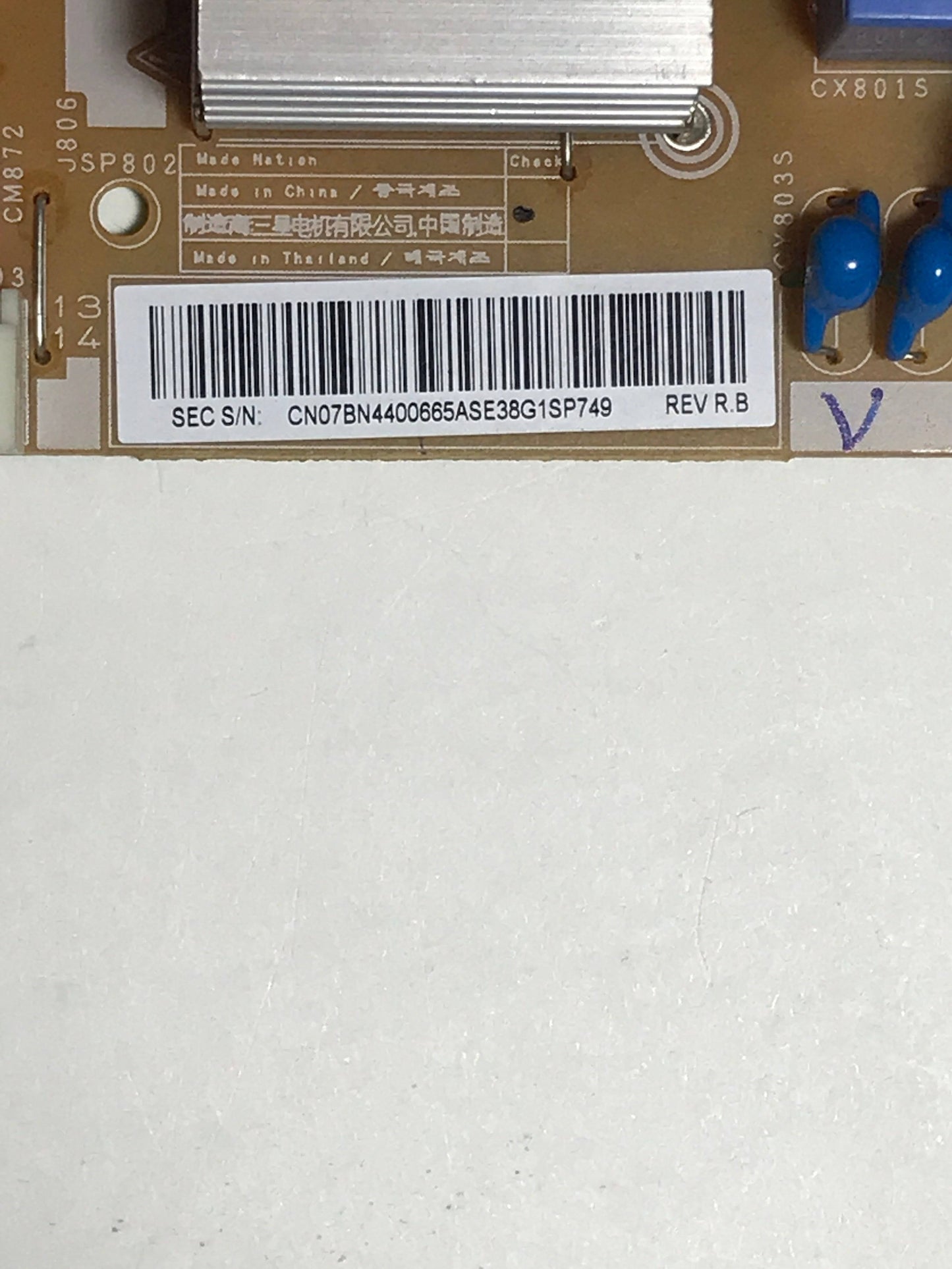 Samsung BN44-00665A (L32GF_DSM) Power Supply / LED Board