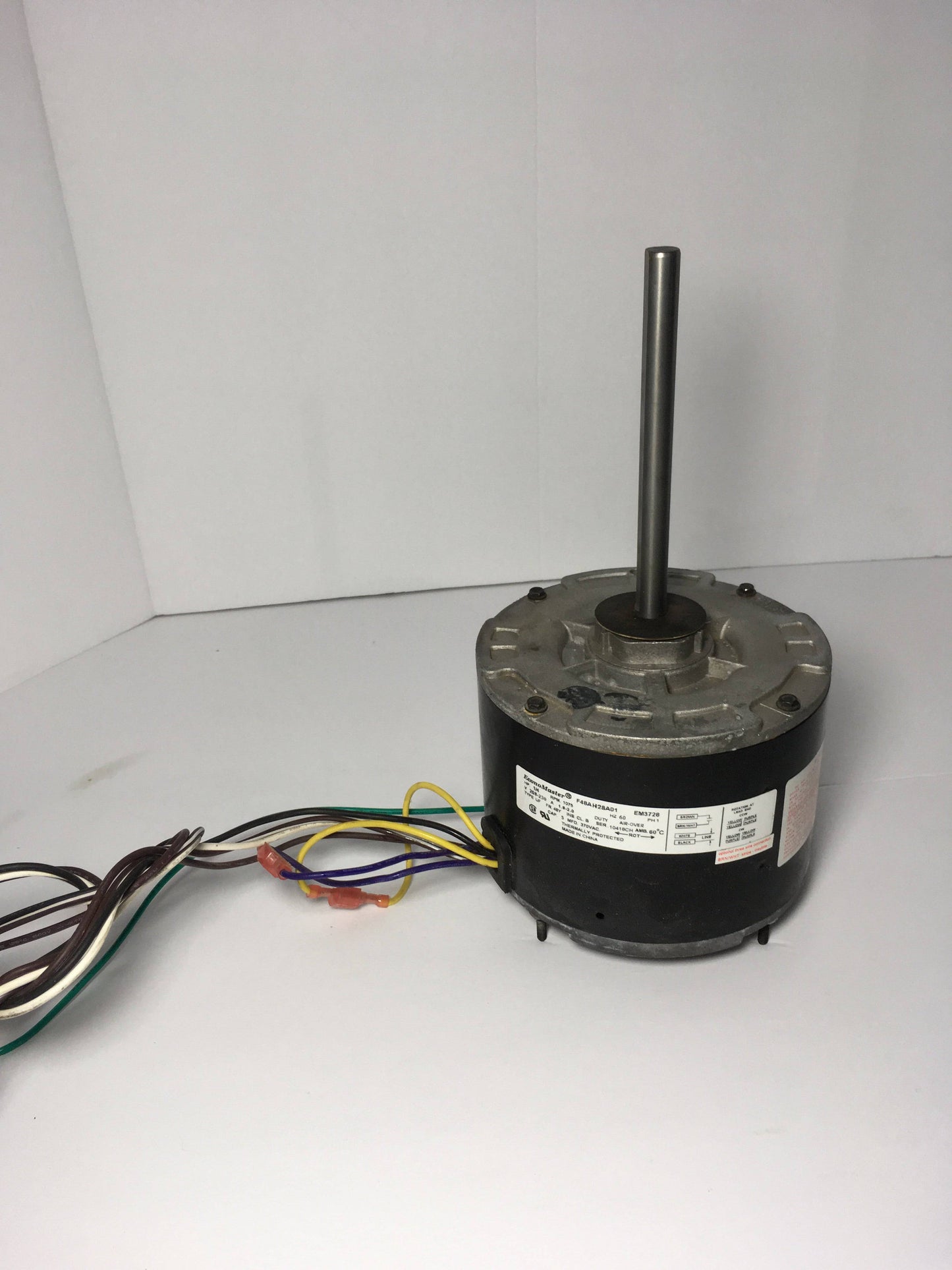 EconoMaster EM3728 Condenser Fan Motor 1/4 HP RPM 1075