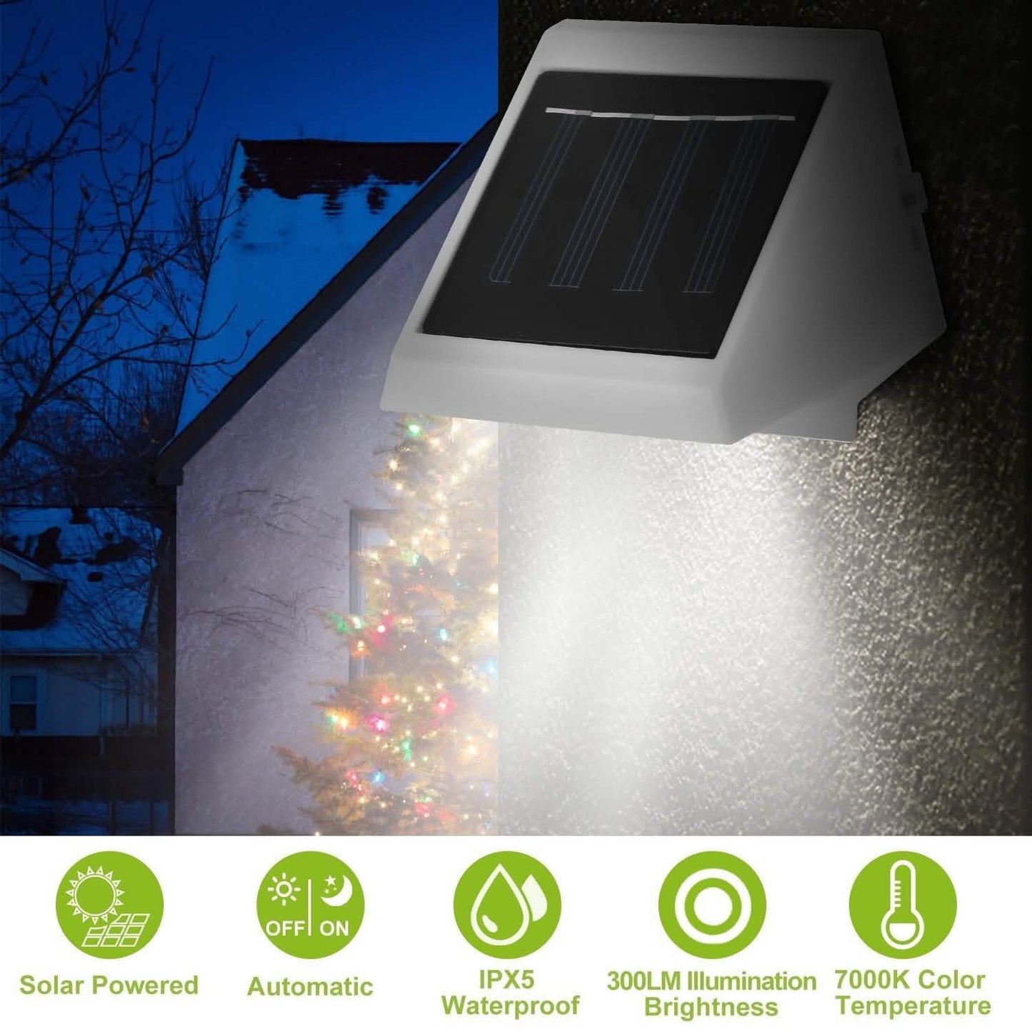 LED Solar Powered Stair Lights