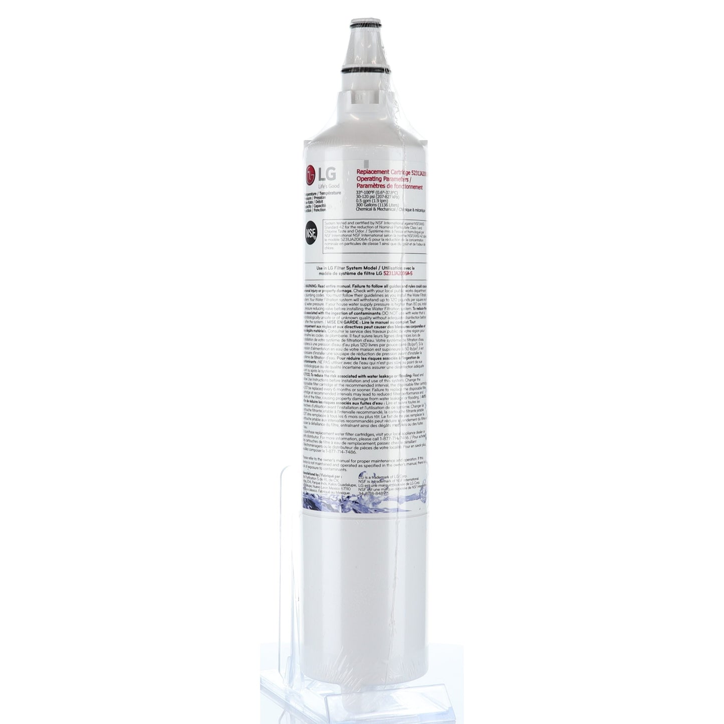 LG 5231JA2006F Refrigerator Water Filter