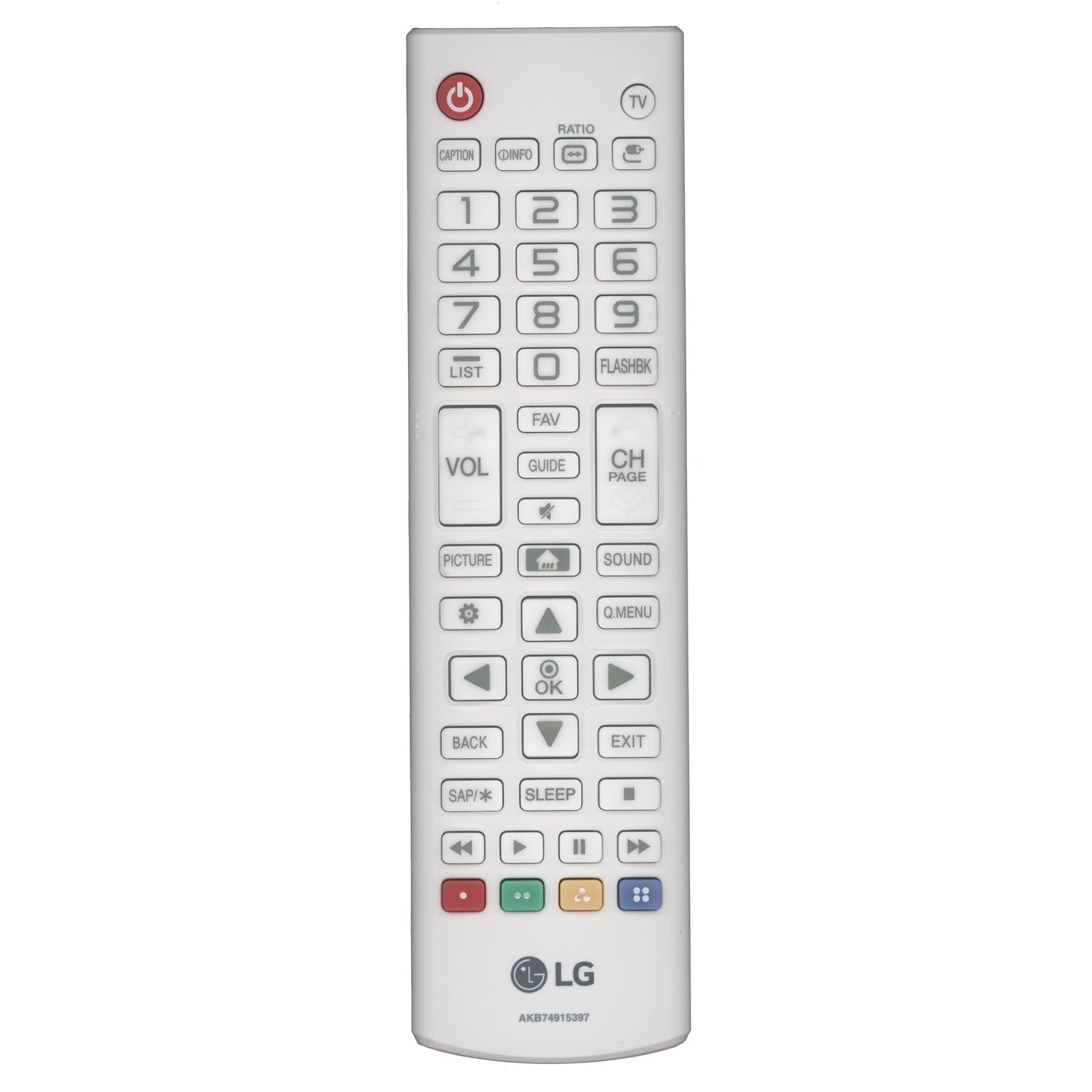LG AKB74915397 TV Remote Control