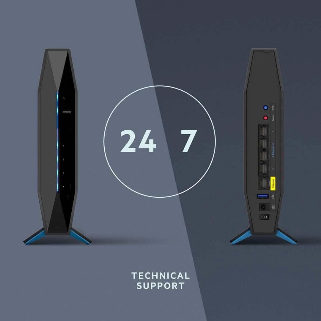 Linksys AX1800 Wi-Fi 6 Router Home Networking, Dual Band Wireless AX Gigabit WiFi Router (Refurbished)