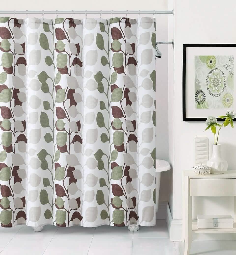 Luxury Embossed Shower Curtains - Assorted Styles