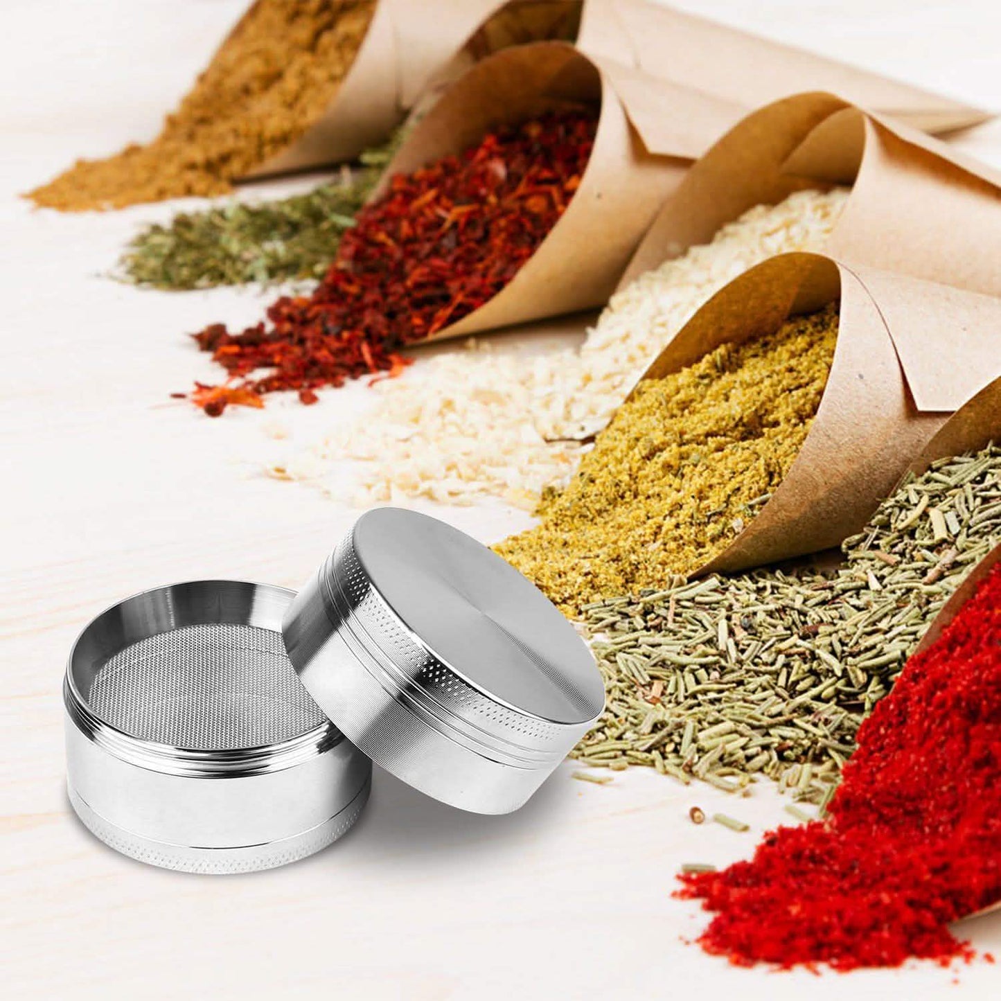 Magnetic Herb Spice Tobacco Grinder