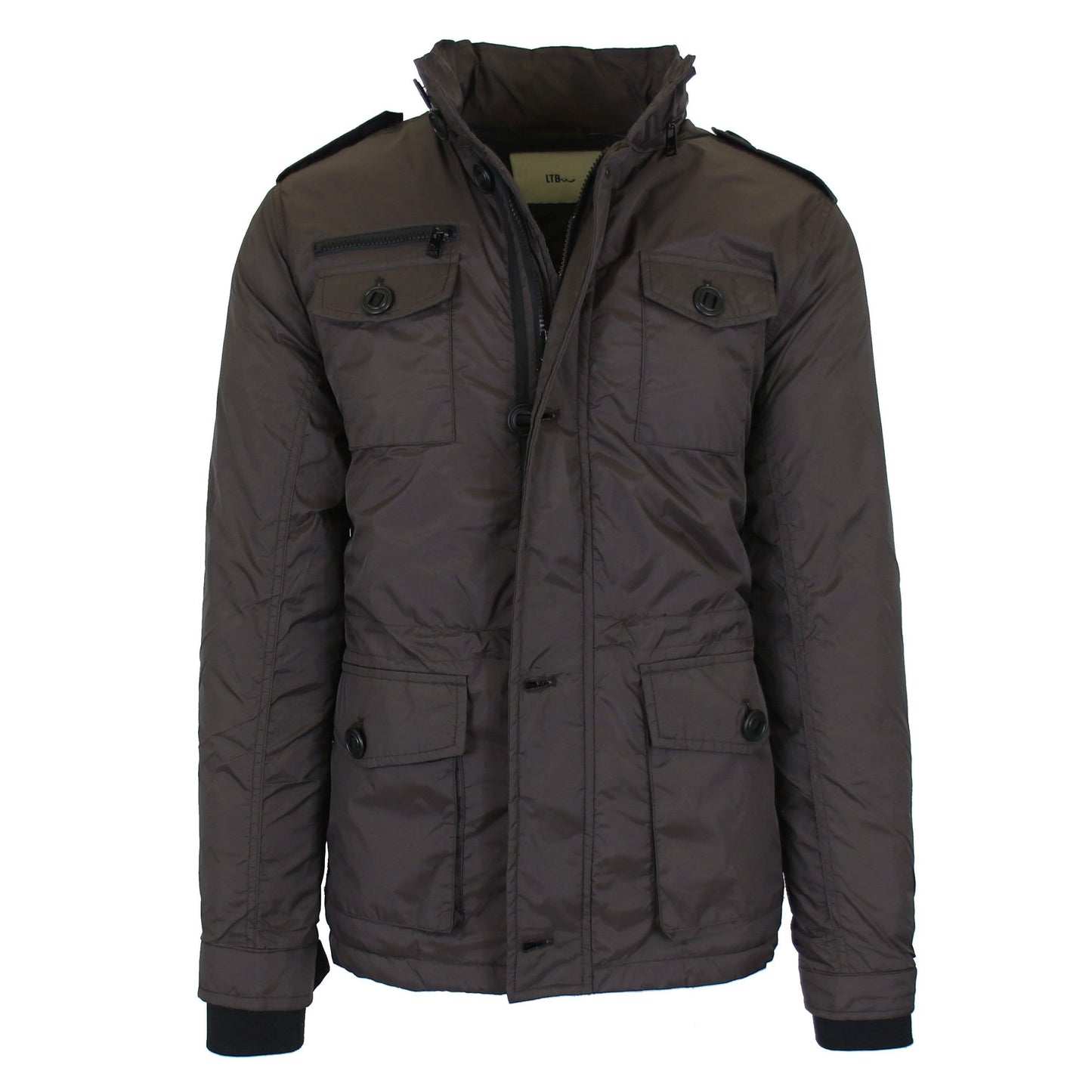 Men's Lightweight Classic Driver Tech Jacket with Tuck Away Hood