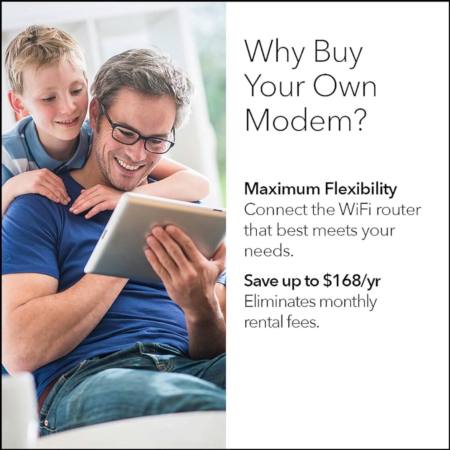 NETGEAR Nighthawk Cable Modem CM1200 - Compatible with all Cable Providers (Refurbished)