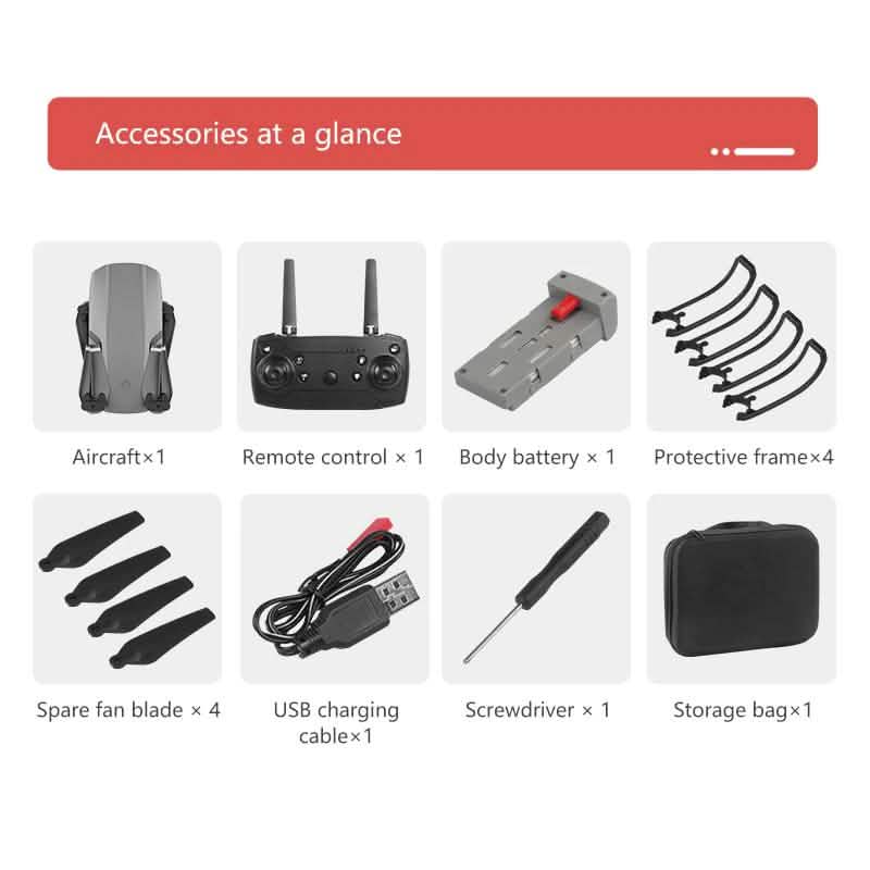 NYR E99 Pro2 RC Mini Drone 4K 1080P 720P Dual Camera WIFI