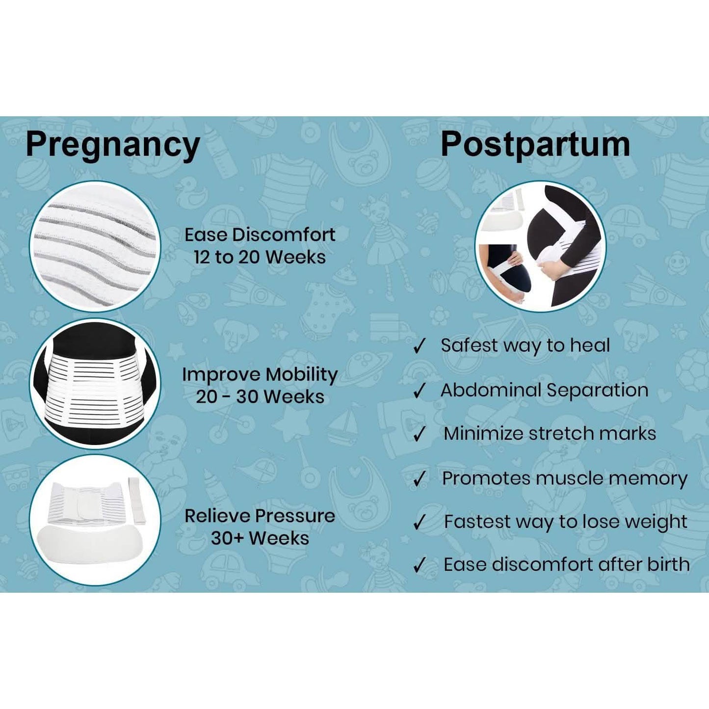 Pregnancy Support Maternity Pain Relief Belt Brace