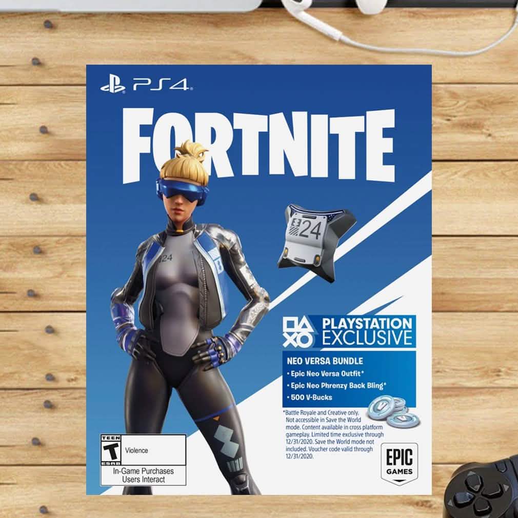 Ps4 Fortnite Neo Versa Bundle