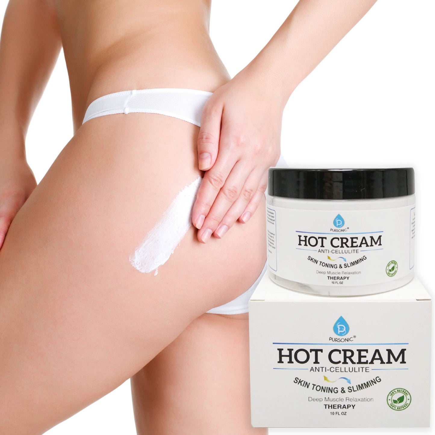 Pursonic CCMRC10 Pursonic Hot Cream Anti Cellulite