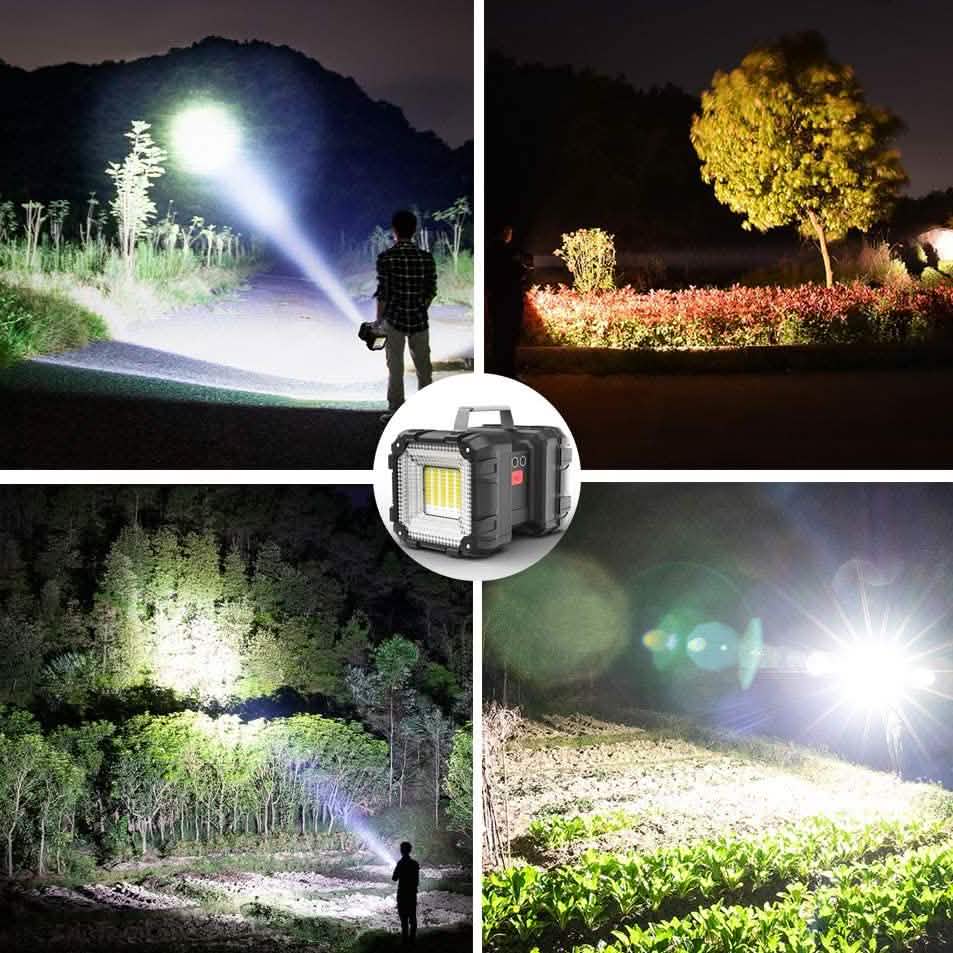 Rechargeable LED Spotlight Flashlight
