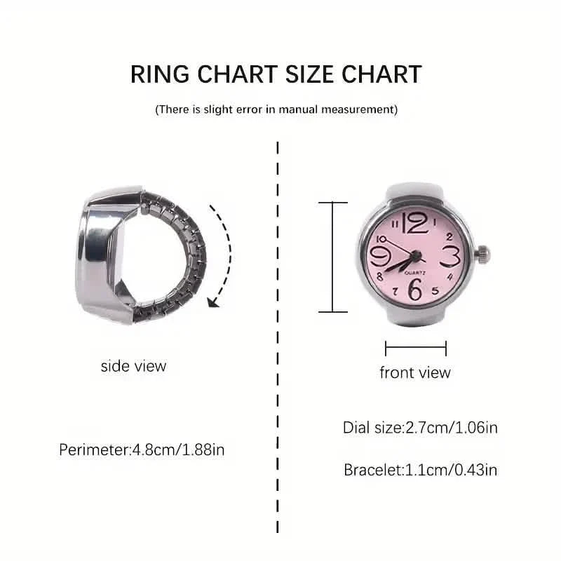 Retro Creative Finger Mini Watch For Teenagers