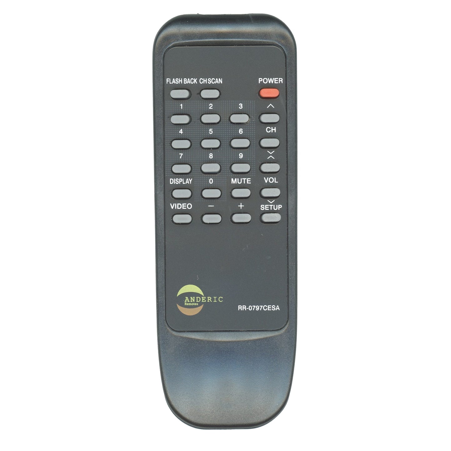 Anderic RR0797 Replacement Remote Control for Sharp TV | RRMCG0797CESA, RRMCG0307CESA, RRMCG0520CESA