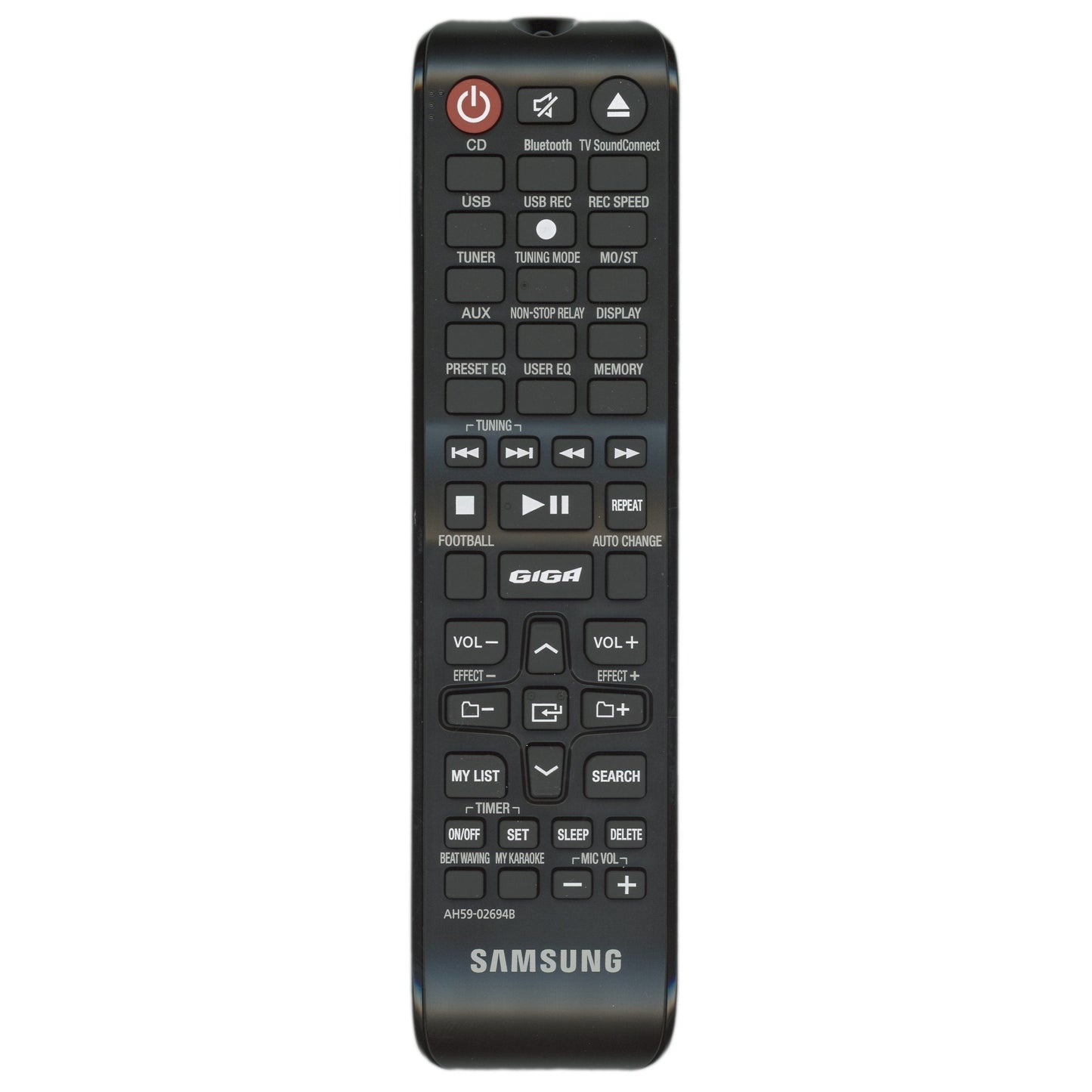 Samsung AH59-02694B Audio Remote Control - AH5902694B