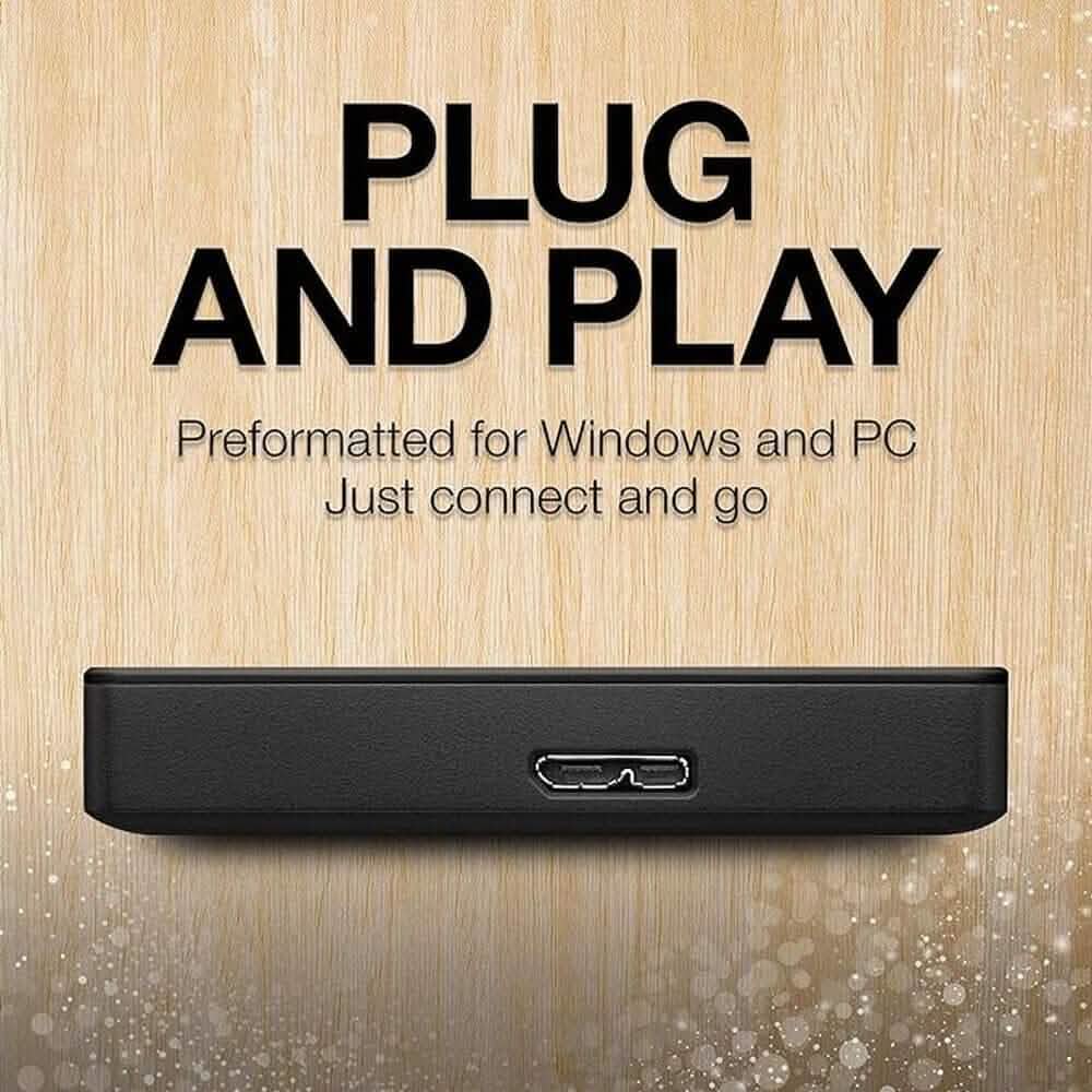 Seagate Portable 2TB External Hard Drive HDD (Refurbished)