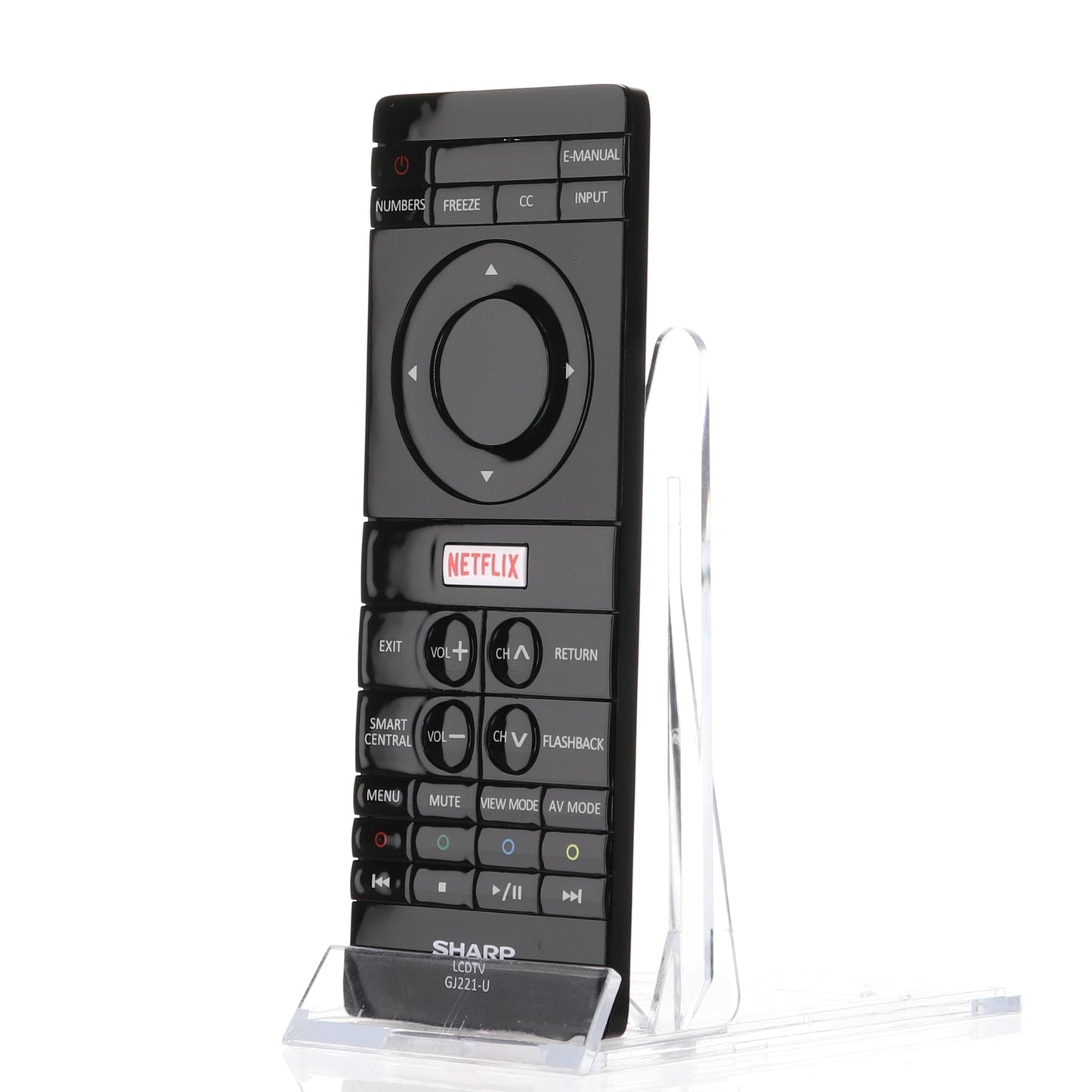 Sharp GJ221U TV Remote Control | Netflix | Smart TV - 9LE098003063230
