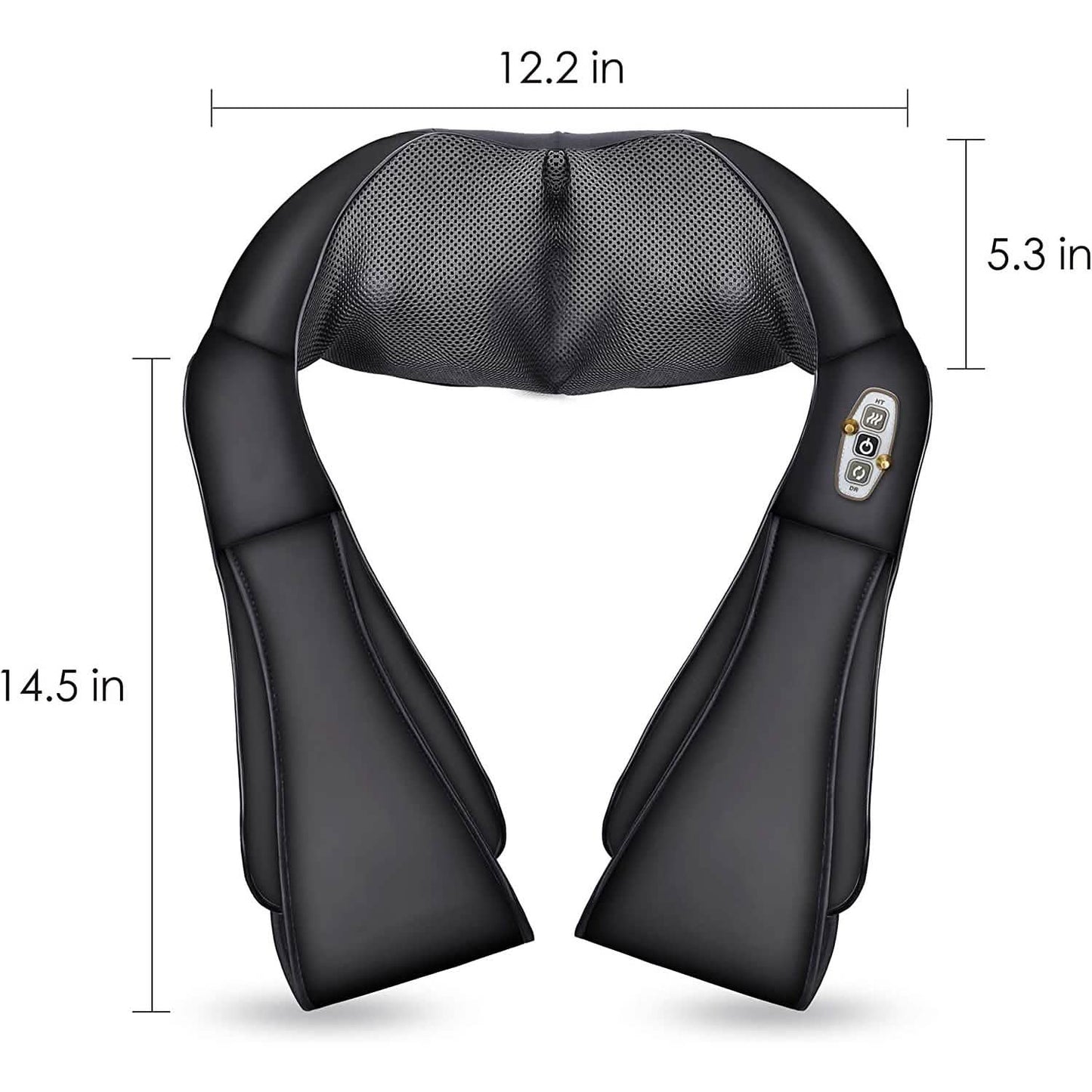 Shiatsu Neck and Shoulder Massager - 4D Back Massager with Heat