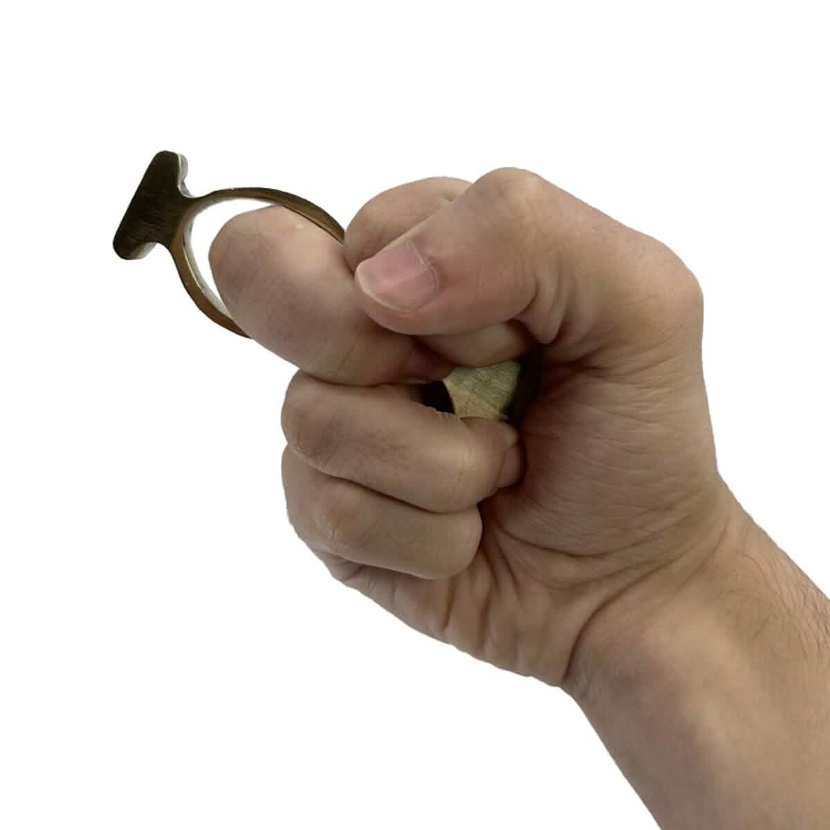 Single Finger Heavy Brass Knuckle