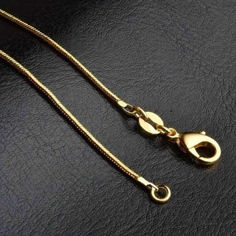 Snake Chain Necklace For Men And Women