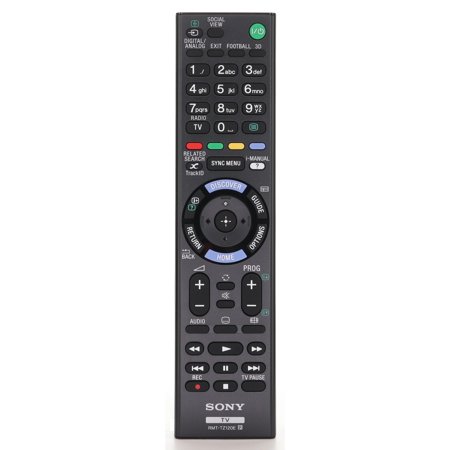 Sony RMT-TZ120E TV Remote Control - RMTTZ120E
