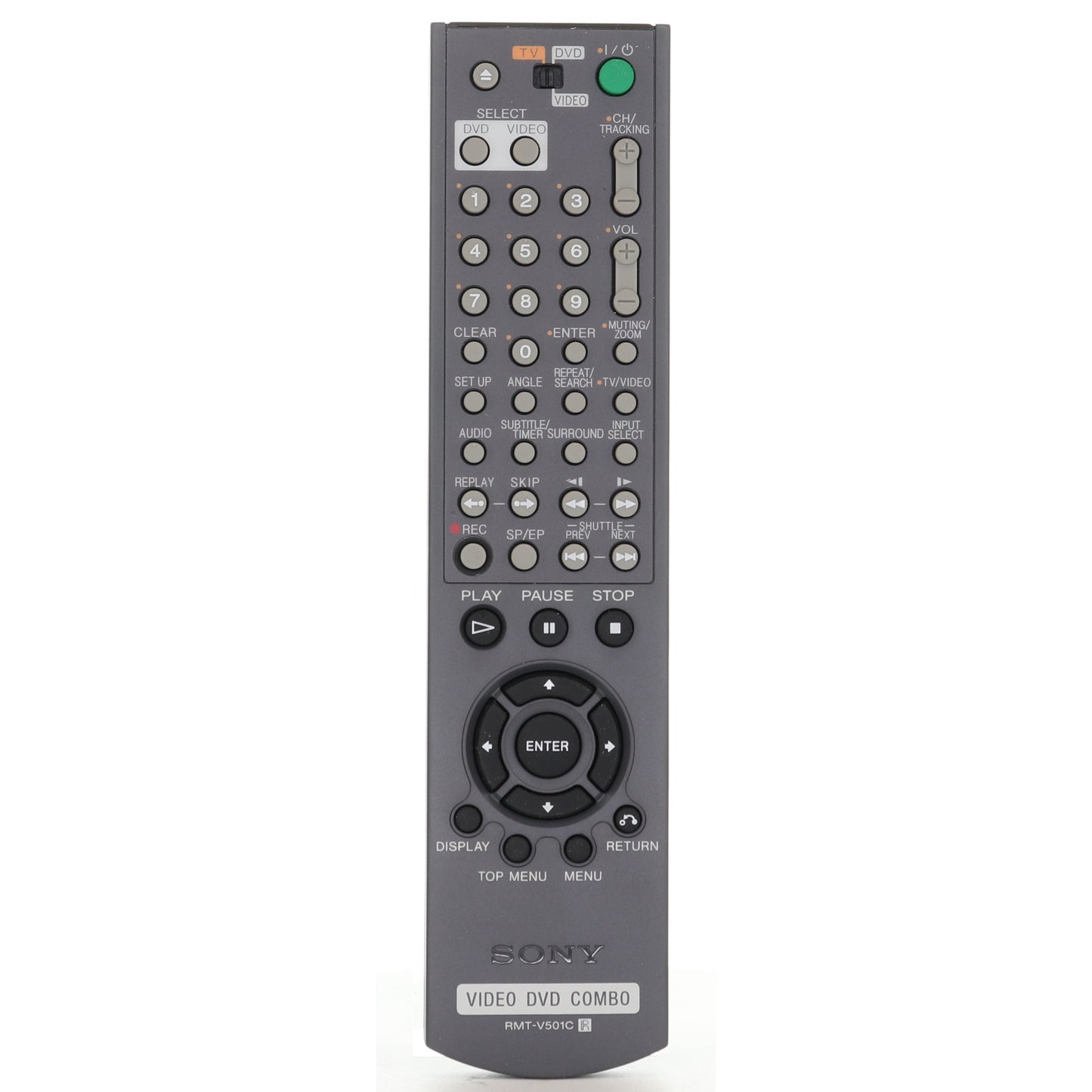 Sony RMT-V501C DVD/VCR Combo recorder Remote Control - 988506120 - RMTV501C