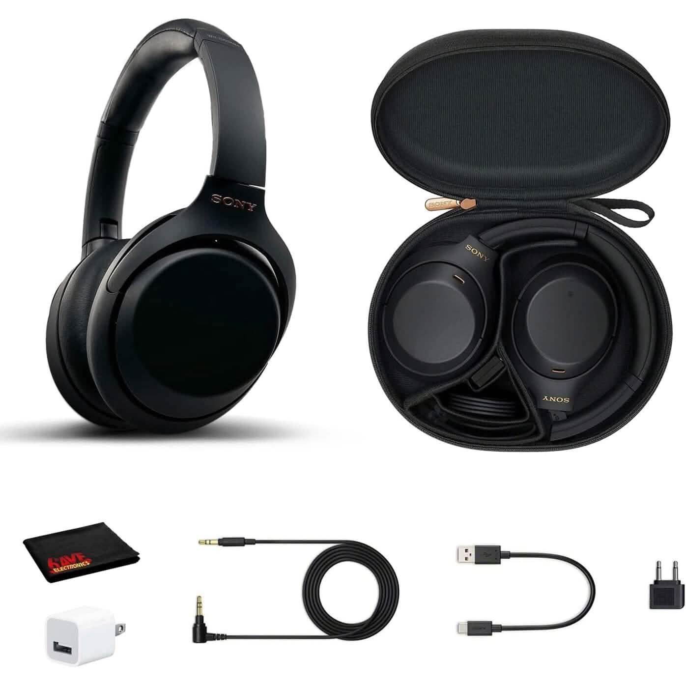 Sony WH-1000XM4 Wireless Noise Canceling Overhead Headphones with Mic (Refurbished)