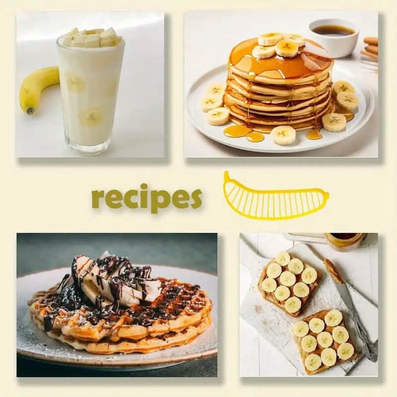 Stainless Steel Blade Banana Slicer