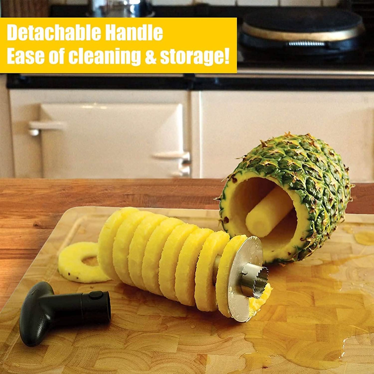 Stainless Steel Fruit Pineapple Peeler Cutter