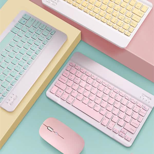 Tablet Wireless Keyboard and Mouse for iPad