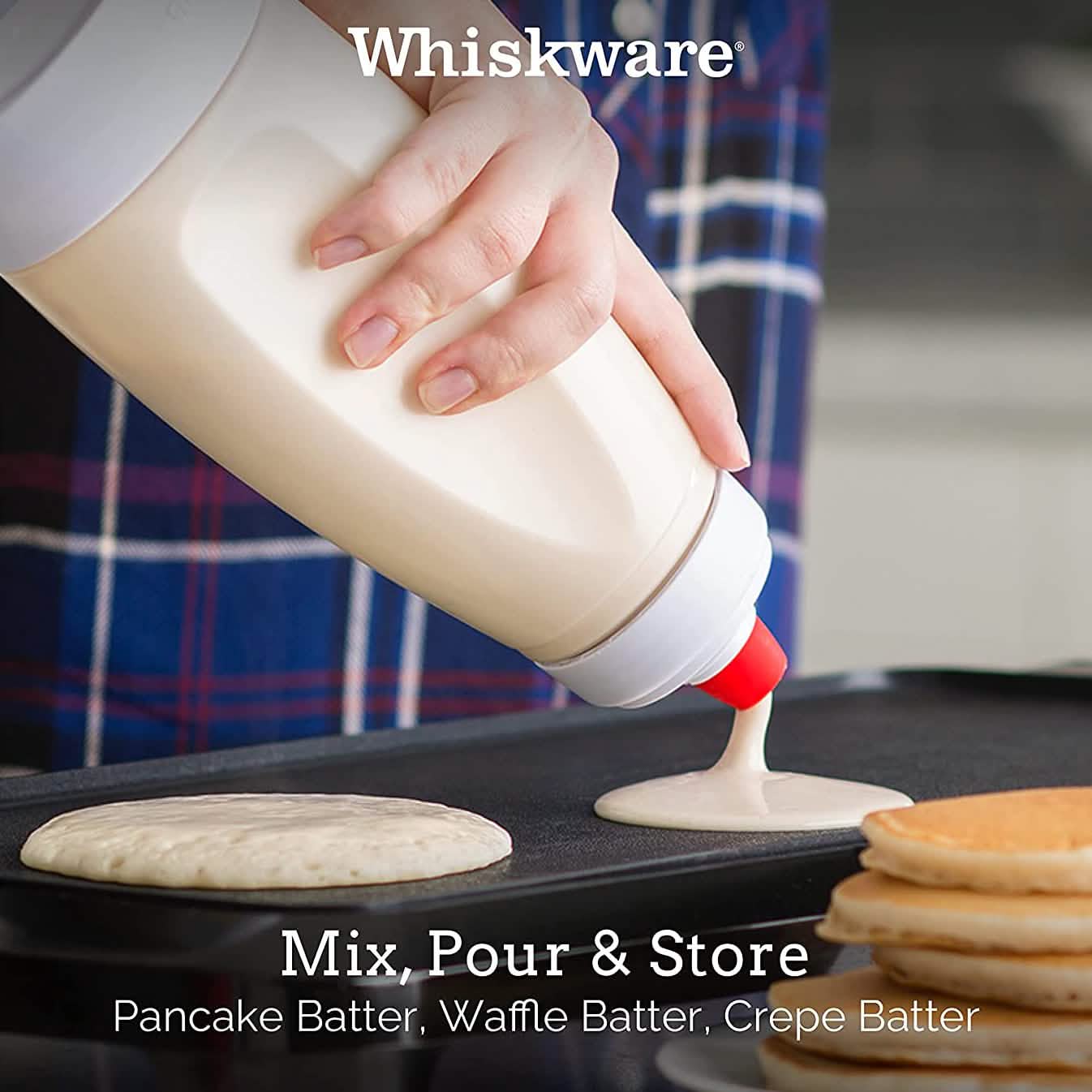 Whiskware Pancake Batter Dispenser and Mixer