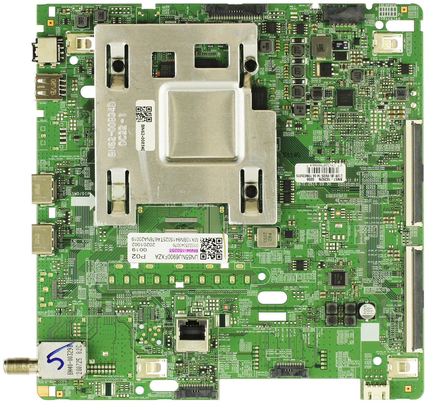 BN94-15025T Samsung Main Board, BN41-02703C, BN97-16392N, UN55NU6900FXZA