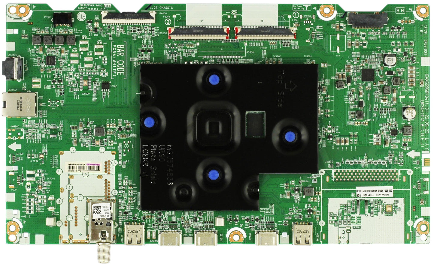 EBT67608502 LG Main Board, EAX69968104(1.0), 65UR9000PUA, 65UR9000PUA.BUSCLKR